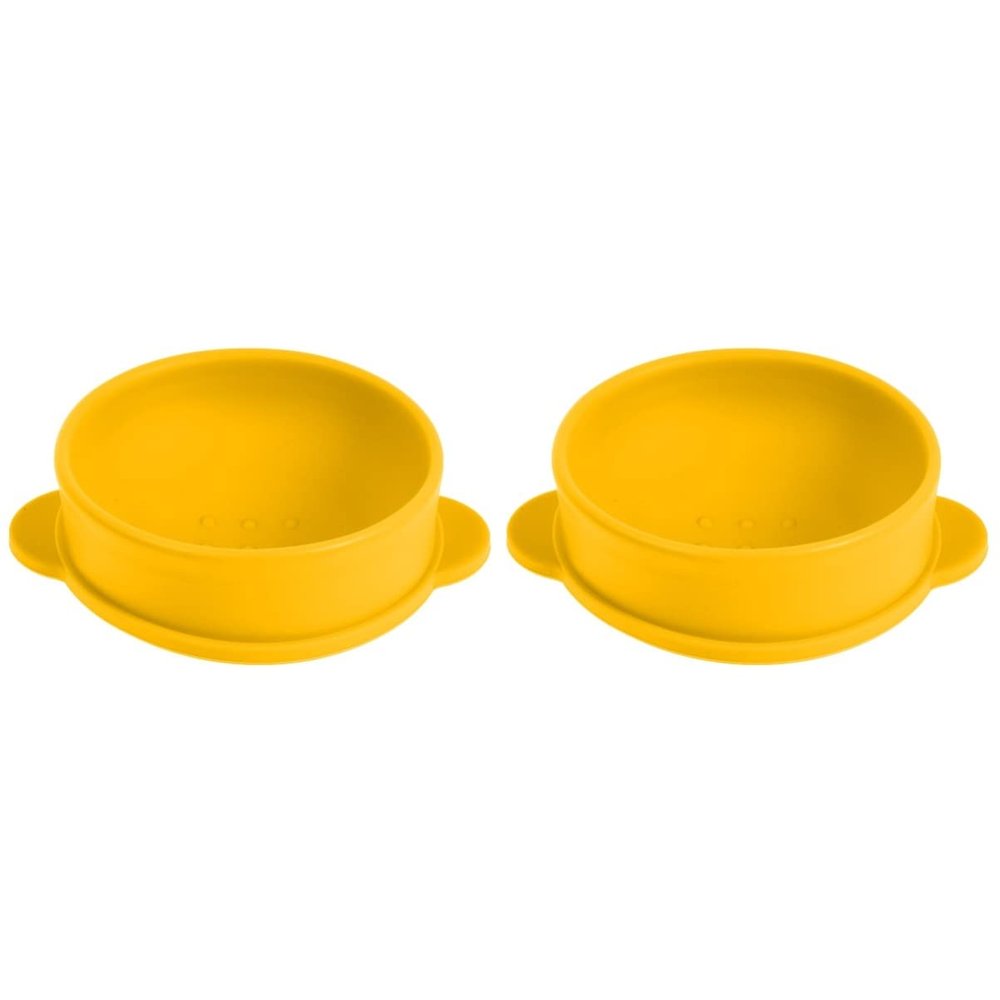 Beaupretty 2pcs Silicone Wax Container for Hair Removal Waxing Bowl Melting Wax Container for DIY Candle Making and Heater Pot Use