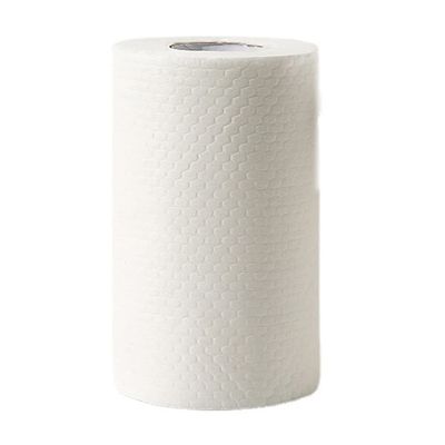 Rag Dry and Wet Dual-use Kitchen Disposable Paper Towel Thickened Household Dish Towel Housework Cleaning Paper Towel (100 pieces of white)