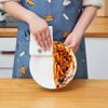 Rag Dry and Wet Dual-use Kitchen Disposable Paper Towel Thickened Household Dish Towel Housework Cleaning Paper Towel (100 pieces of white) view 3
