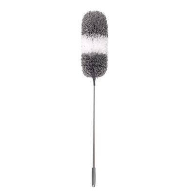 TOMYEUS Dusters Extendable Feather Duster with Telescopic Pole Stainless Steel Microfiber Duster for Cleaning High Ceiling, Ceiling Fan, Furniture, Blinds, Cobweb Cars Home Cleaner Feather Dusters