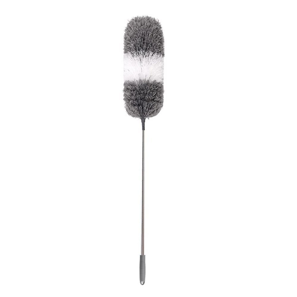 TOMYEUS Dusters Extendable Feather Duster with Telescopic Pole Stainless Steel Microfiber Duster for Cleaning High Ceiling, Ceiling Fan, Furniture, Blinds, Cobweb Cars Home Cleaner Feather Dusters