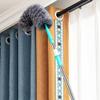 TOMYEUS Dusters Microfiber Duster Brush Extendable Hand Dust Cleaner Dusting Brush Home High Ceiling Fan Air-condition Car Furniture Ceiling Cleaning Tools Feather Dusters (Color : E-2.4M) view 3