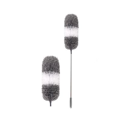 TOMYEUS Dusters Microfiber Feather Duster with Extendable Pole, Extra Long Cobweb Duster for Cleaning, Bendable Head, Washable Duster for Ceiling Fan Furniture Feather Dusters (Color : 2.9M)