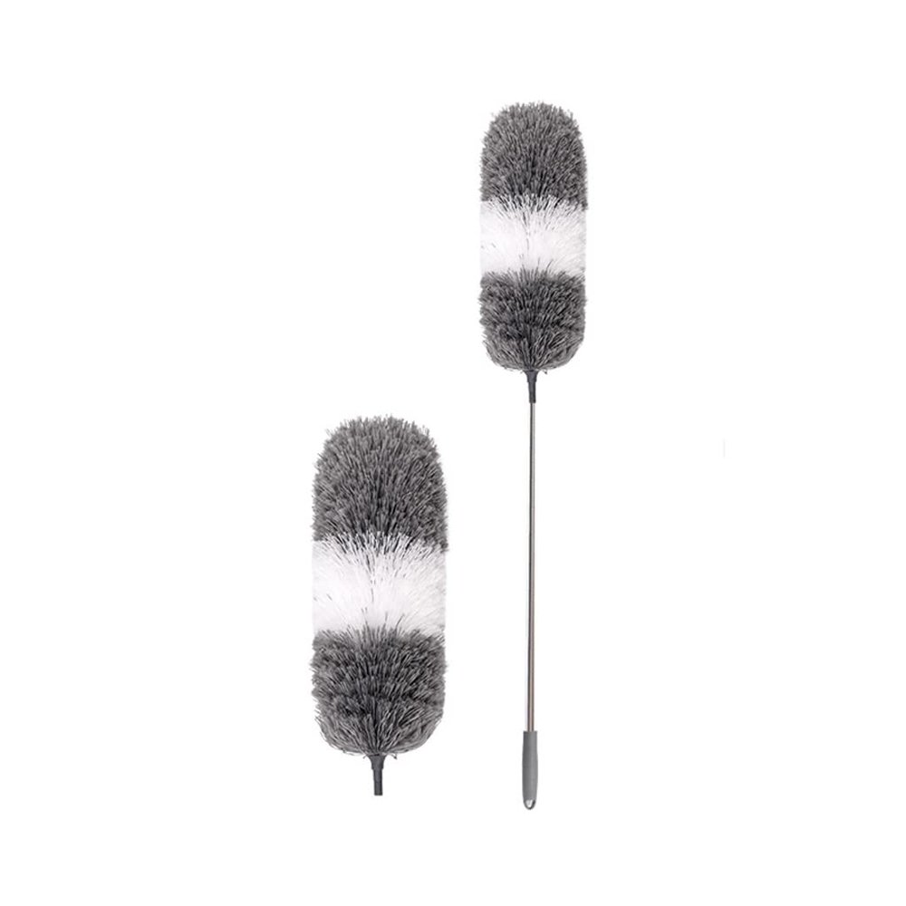TOMYEUS Dusters Microfiber Feather Duster with Extendable Pole, Extra Long Cobweb Duster for Cleaning, Bendable Head, Washable Duster for Ceiling Fan Furniture Feather Dusters (Color : 2.9M)