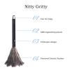 TOMYEUS Dusters Household Ostrich Feather Duster Car Dust Sweeping Artifact Cleaning Tool Chicken Feather Duster Dusting Soft Brush Feather Dusters view 3