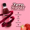 Aromhuset Zero Strawberry Soda Syrup Concentrate 500 ml from Aromhuset - Make 12.5 Litres of Sugar-Free Soft Drink by Adding Flavouring to Carbonated Sparkling Fizzy Water (Zero Strawberry) view 2
