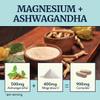Magnesium Ashwagandha | Stress Relief & Rest for Adults | Relax, Reset, Support Calm Mood & Muscle Health with Magnesium Citrate & Oxide 400 mg + Ashwagandha 500 mg | Calming Supplements | 120 Ct view 3