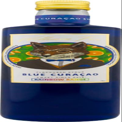 William Fox Premium Rainbow Range Blue Curacao Syrup 75cl