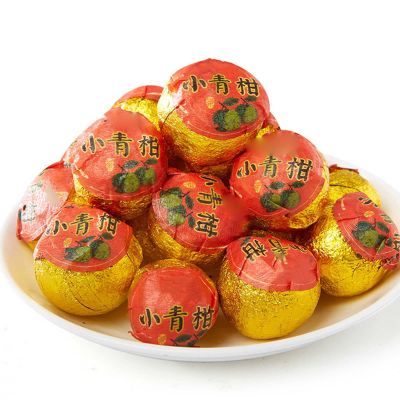 65g Natural Orange Ripe Puer Chenpi Tangerine Puer Tea for Daily Teahouse Office Dormitory, Origin of China