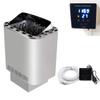 UIGJIOG Sauna Heater 3-9 Kw 30 To 110 C Overheating Protection Thermostat Sauna Heater Electric Sauna Stove Wet&Dry with External Digital Display Controller Stainless Steel Home SPA Sauna Room,8KW view 1