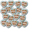 Oktoberfest Gingerbread Heart 10 cm Large / 40 g Original Fresh Oktoberfest Gingerbread Heart from Munich Pastry Set of 50 view 1