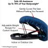 DATEN Portable Chair Lift And Sofa Stand Assist, Memory Foam Cushion Self Lifting Chair Seat Assist Lifting Cushion 6 Stage Adjustment Sofa Stand Assist Aid Up To 340Lbs view 2