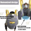 ETELIN Toileting Patient Lift Sling With Head Support, Universal Mesh Bath Patient Lifting Hoist Sling Divided Leg Shower Sling For Hospitals Homes And Nursing Homes (Size : M) view 2