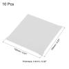 PATIKIL Eyeglass Microfiber Cleaning Cloth 6"x6", 10 Pack Glasses Cleaning Cloth Soft Wipe Screen Cloth for Camera Lens Eyeglasses Screens in Individual Vinyl Pouch, Grey view 2