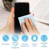 PATIKIL Eyeglass Microfiber Cleaning Cloth 6"x6", 10 Pack Glasses Cleaning Cloth Soft Wipe Screen Cloth for Camera Lens Eyeglasses Screens in Individual Vinyl Pouch, Grey view 4