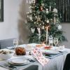 Alipis 4 Rolls Xmas Pattern Toilet Paper Christmas Theme Decorative Tissue Roll Double-Layer Napkins for Party Restroom Wood Material Dinner Paper for Christmas Table view 2