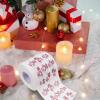 Alipis 4 Rolls Christmas Toilet Roll Xmas Pattern Napkin Double-Layer Toilet Paper Creative Printing Kitchen Towel Festive Home Decor Dinner Table Supply view 4