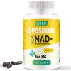 Liposomal NAD+ & Trans-Resveratrol 800mg Softgels, High Absorption, Actual NAD+ Supplement for Cellular Repair, 60 Softgels (60 Count (Pack of 1)) view 1