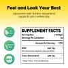 Liposomal NAD+ & Trans-Resveratrol 800mg Softgels, High Absorption, Actual NAD+ Supplement for Cellular Repair, 60 Softgels (60 Count (Pack of 1)) view 2
