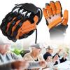 HNCXHX Rehabilitation Robot Gloves, Hand Grip Strengthener,Hemiplegia Finger Rehabilitation Trainer,Prevent Stiffness Stroke Hemiplegia,M-LeftOrange view 1