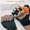 HNCXHX Rehabilitation Robot Gloves, Hand Grip Strengthener,Hemiplegia Finger Rehabilitation Trainer,Prevent Stiffness Stroke Hemiplegia,M-LeftOrange view 4
