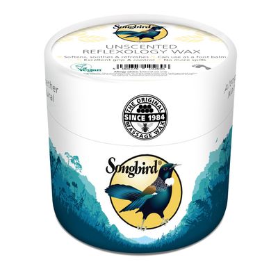 Songbird Naturals Unscented Reflexology Wax 300g EcoTub