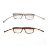 SIKAITE Blue Light Blocking Glasses Magnetic Reading Glasses Computer Wrapped Reader (brown and grey, 1.5, diopters) view 3