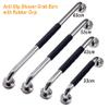 2 Pcs Anti-Slip Shower Grab Bars, SUS304 Stainless Steel Bathroom Wall Mount Grab Bar Handle, Handicap Elderly Senior Assist Bath Handle (33cm) view 2