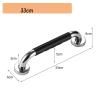 2 Pcs Anti-Slip Shower Grab Bars, SUS304 Stainless Steel Bathroom Wall Mount Grab Bar Handle, Handicap Elderly Senior Assist Bath Handle (33cm) view 4