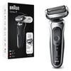 Braun Series 7 71-S1000s Electric Shaver for Men, Silver, 360 Flex, Wet & Dry, Rechargeable, Wireless Shaver view 4