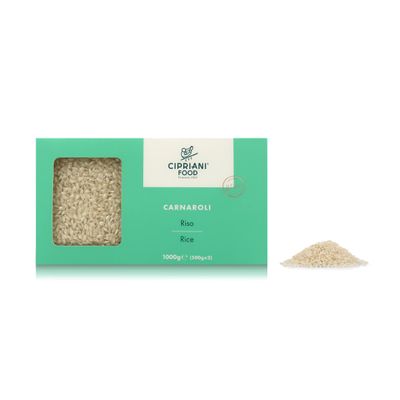 Cipriani Carnaroli Rice, Made in Italy, 1 Kg / 2.2 Lb