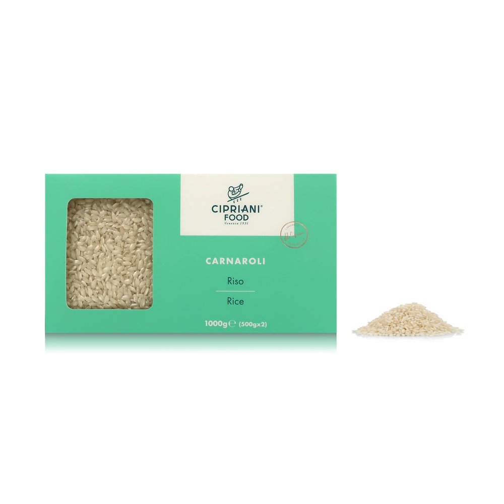 Cipriani Carnaroli Rice, Made in Italy, 1 Kg / 2.2 Lb