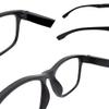 2 Pack Mens Womens Lightweight Flexible Reading Glasses Readers Eyeglass with Spring Hinges (black and grey, 1.0, diopters) view 4