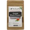 Assam Tea Black Power (100g) Loose Leaf Tea TGFOP - Tippy Golden Flowery Orange Pekoe Strong Rich Malty with Caramel Notes Deep, Red-Brown Infusion Perfect for Morning, Resealable Pouch view 1