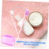 COHEALI 10pcs Plastic Toothbrush Head Covers for Travel Toothbrush Head Caps Holders for Travel and Home Use Random Color view 4