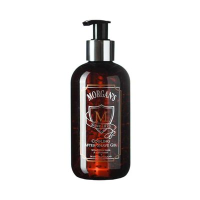 Morgan's Pomade Cooling After-Shave Gel, Soothing and Refreshing Post Shave Gel with Witch Hazel and Chamomile, Lime and Black Pepper Scent 250ml
