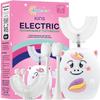 Tueocity Kids Electric Toothbrush U Shaped Chewable Silicone Toddler Electric Tooth Brush for 2 Years +, Rechargeable Kids Toothbrushes 3-5 4 7 6-8 6-12 Years Old for Children Boys and Girls (Pink) view 1