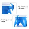 11 Inch Large Soft Leisure Product with Suction Cup, Flexible, Waterproof and Easy to Clean, Blue view 2