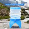 11 Inch Large Soft Leisure Product with Suction Cup, Flexible, Waterproof and Easy to Clean, Blue view 3