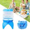 11 Inch Large Soft Leisure Product with Suction Cup, Flexible, Waterproof and Easy to Clean, Blue view 4