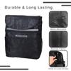 AlveyTech Saddle Bag for Mobility Scooter, Wheelchair, & Power Chair (Large, Black) - Armrest Accessories Holder for Wheelchairs and Electric Scooters, Side Pouch Storage Organizer, Bags for Adults view 4