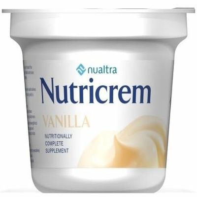 Nualtra Nutricrem (4x125g pots) - Choice of 4 delicious flavours (Vanilla)