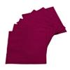 2 Ply Burgundy Beverage Napkins- Case of 1000ct view 2