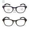 2 Pack Lightweight Reading Glasses Readers with Spring Hinge Premium Wood Grain Temples for Men Women (brown and purple, 2.0, multiplier_x) view 2