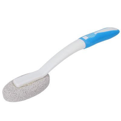 Alvinlite Pumice Toilet Cleaner Brush with Long Handle, Limescale Remover for Toilet, Tiles, Grills & More