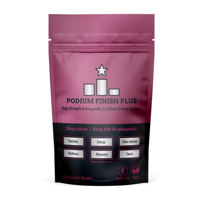 Podium Finish Plus (Blackcurrant, 1 x Pack of 12)