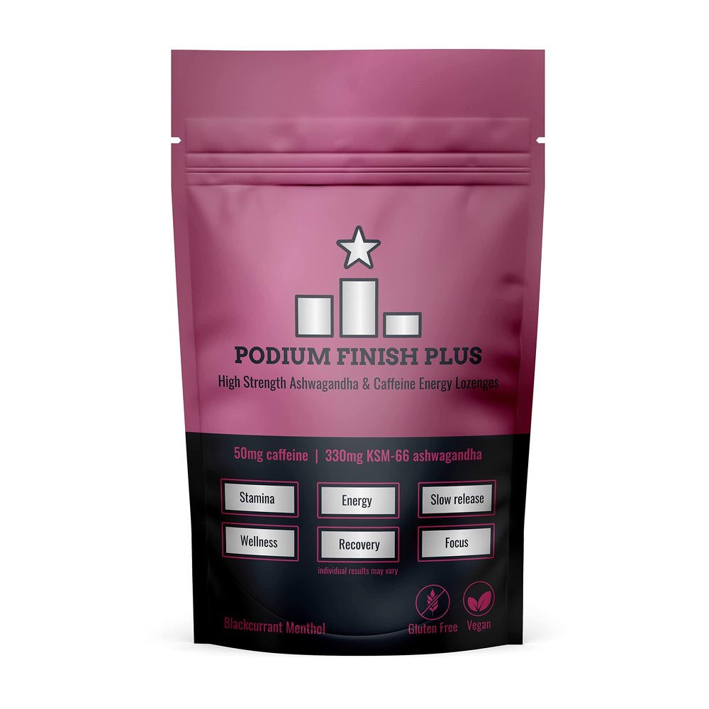 Podium Finish Plus (Blackcurrant, 1 x Pack of 12)