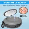Denture Bath Box, Retainer Case for Braces, Leakproof Portable Retainer Box, Denture Cleaning Kit with Cleaner Brush Carabiner, Strainer & Mirror, Denture Cup for Aligner Retainer Mouth Guard view 2
