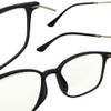 2 Pack Unisex Blue Light Blocking Ultralight Reading Glasses Rectangle Computer Readers with Spring Hinges for Men and Women (black and leopard, 3.0, multiplier_x) view 4
