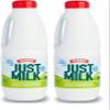 Snack JUST MILK Skimmed UHT Milk 2 x 1L view 1